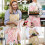 Nybgyy Kitchen Aprons 2-Pack Universal Size Soft Large Pockets Adjustable Pink/Yellow 7