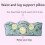 2X Multifunctional Decompression Leg Pad, Leg Pillow, Knee Pillow for Sleeping, Postoperative Leg Pad High Pillow 7