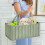 HAGOT Nappy Caddy Baby Diaper Caddy Organizer Foldable Bag Organizer w 6