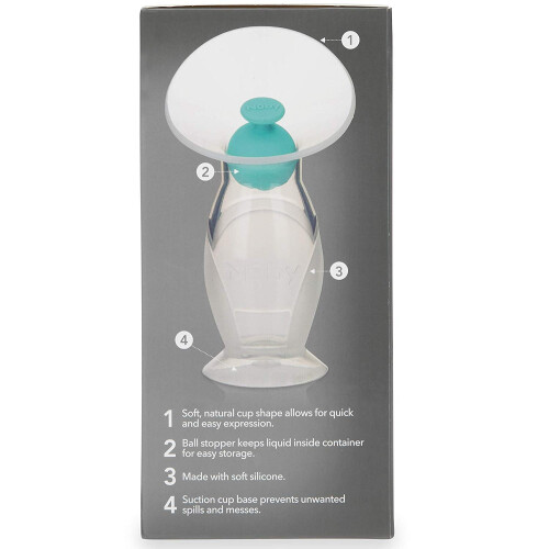Nuby Nuby Silicone Manual Breast Pump for Breastfeeding Shell 2