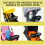 Yeqqzq Baby Stroller Snack Tray with Cup Holder Universal Stroller Foo 6
