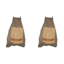 2X Chef'S Prank Apron 2025 - Ultieme Grappige Grap voor Mannen met Verborgen Verrassingszak voor Keukengrappen en Praktische Grappen