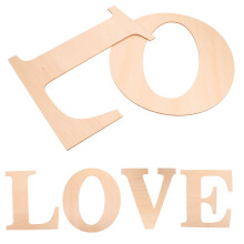 4St Decoratieve Letters Geschikt Voor Kinderen En Hobby's