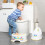 Baby Shark Toilet Training Step Stool White One Size 4