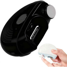 Unghiere electrice pentru unghii de la mâini și de la picioare, aparat de tuns automat 2 în 1 cu lumină LED, reîncărca