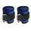 (Blue) 2pcs Adjustable Ankle Straps for Cable Machines 1
