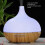 Ultralyd Aromaterapi Æterisk Oliediffuser Farverig Lys Fin Mist 500ML Kapacitet Fjernbetjent Aroma Diffuser 4
