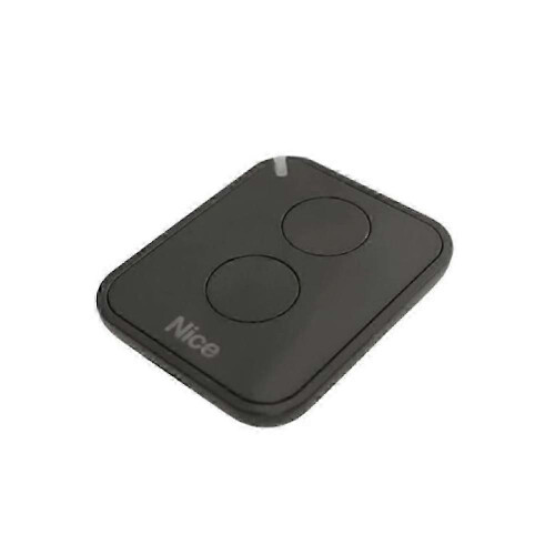 NICE FLO2RE ON2E/A 2-Button Remote for Gates & Garage Doors RB400 RB1000 Black 1