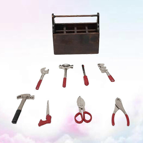 1Set Tiny House Repair Toolbox with Accessories 1