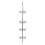 4 Tier Telescopic Bathroom Corner Shelf Rack Caddy Storage Bath Shower Organiser 2