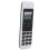 White Cordless Phone for Seniors Features Caller ID Call Blocking Backlit Display 3