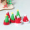 20 Pack Christmas Candy Hat Party Caps Multi Color 4