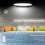 Luminária de Teto Embutida LED de 12 Polegadas 24W Luminária Redonda Plana Moderna para Cozinhas, Escadas, Quartos A 5