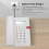 Black Office Corded Phone Caller ID No Battery US Line 4