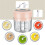 250ML  USB Electric Meat Grinder Garlic Chopper Rechargeable Crusher Food Processor 8
