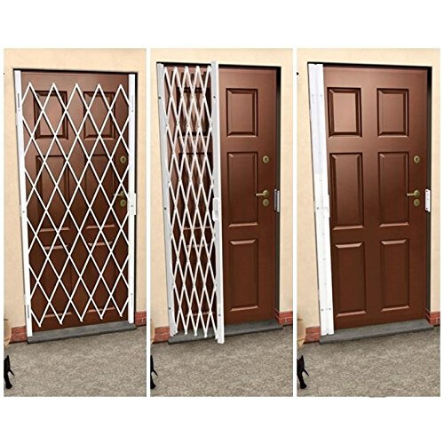 Single Xpanda Security Gate 2000mm 79 High Flexible Expanding Saftidor 1