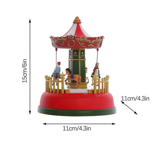Christmas Decor Glowing Ferris Wheel with Melodies 2