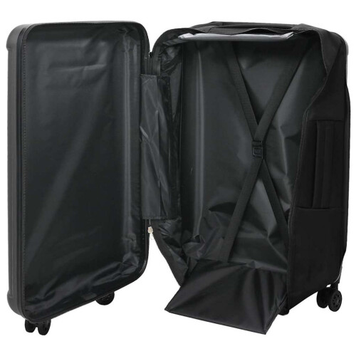 VidaXL vidaXL Suitcase Folding Dark grey 43 x 27 x 66 cm ABS Plastic 1