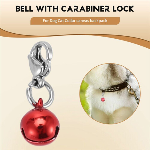 Bells Jingle Bell Pendant for Dog Cat Collar canvas backpack 1