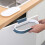 Portable Blue Plastic Hanging Bag for Kitchen Waste with Hook Holder and Sanding Pad 2