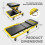 Foldable Garage Chair Adjustable Rolling Folding 7