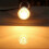 R39 E14 30W reservepære til lavalamper, glitterlamper med klar reflektor 4