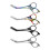 Professional Stainless Steel Eyebrow Scissors With Built In-2 2