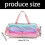 Multipurpose Breathable Workout Bag with Dedicated-Blue Color 4