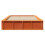 VidaXL vidaXL Bed Frame Wax Brown 140 x 200 cm Solid Pine Wood 5