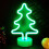 LED Neon Christmas Tree Lights USB Battery Powered Table Decorations 2