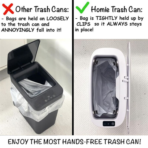 Automatic  Trash Can 3.2 Gallon with Touchless Motion Sensor and Anti, in Bathroom,Restroom, Kitchen 2