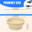 Round Foldable Bread Proofing Basket with Temperature Control Electric Silicone Banneton Sourdough Fermentation Bowl 7