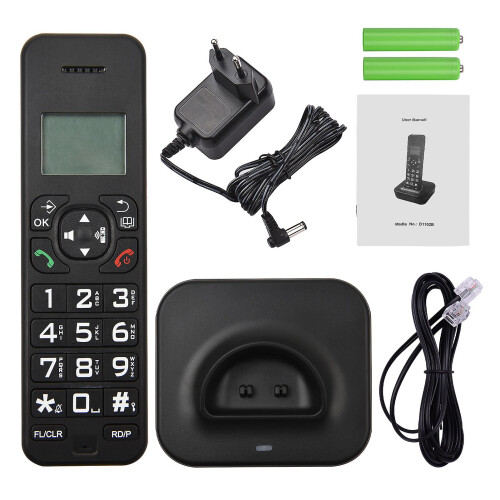 D1002b Cordless Phone with Built-in Answering Machine 1
