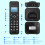 D1002b Cordless Phone with Built-in Answering Machine 3