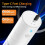 Electric Salt and Pepper Grinder Set USB Rechargeable, Adjustable Coarseness Automatic Salt Pepper Mill Grinder 7