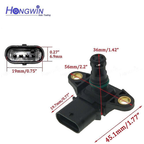 Geeignet für BMW Drucksensor 13627599042 2
