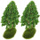 2Pcs Landscape Diorama Tiny Trees for DIY Sand Table Model Decor 2