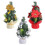 Mini Artificial Christmas Trees Set of 3 for Desktop Home Tabletop Decoration 2
