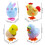 Easter Bounce Chick Broken Shell Multi Plastic Plush Interactive WalkJump Clockwork Toy 26 2