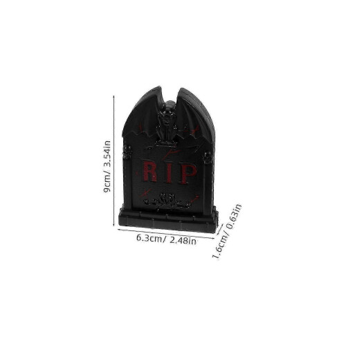 set di mini bare e decorazioni per tombe per una spettrale scena di Halloween 1