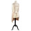 Mondex Kitchen Apron Polyester 74x70cm Beige Adjustable Neck Strap Stain Resistant Easy Clean 2