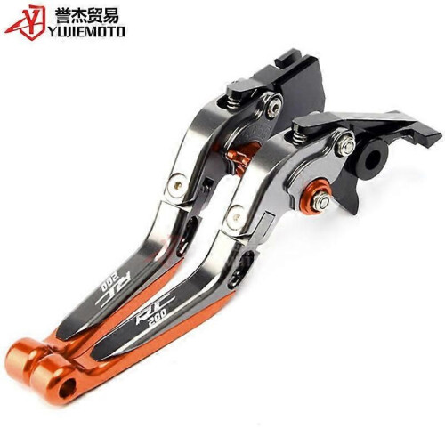 Suitable For Ktm Rc200 2014-2019 Modified Cnc Adjustable, Foldable And Retractable Brake Horns 2