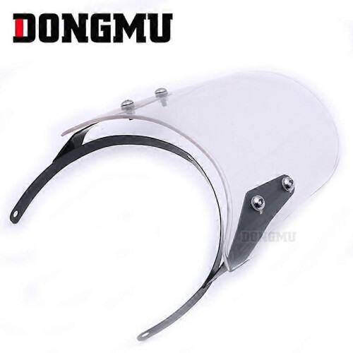 (Black)Royal Enfield Classic 500 Modified Accessories Motorcycle Retro Modified Windshield 2