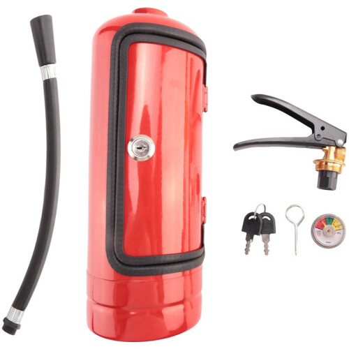 2X Fire Extinguisher  Bar Novelty Wine Storage Box  Fire Extinguisher Shape Wine Storage System 2
