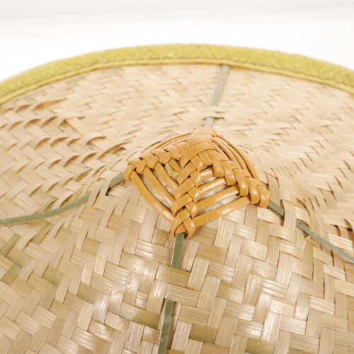 1Decoratieve Bamboe Samurai Hoed, Ademend Met Verstelbare 2