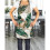 HomeView Kitchen Apron Stain Resistant Apron Unisex Multi-Functional Apron 72x60cm Multicolor Pattern Polyester Apron ASW050 2