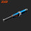 (Blue)Compatible Motorcycle Modified Accessories, Directional Damper, Modified Titanium Ruler, Modified 2