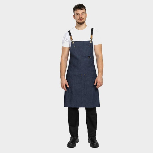 Palltex Marea Apron Denim L/XL Large Multi-Pocket Durable Chef Apron Work Apron 1