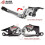 Suitable For Yamaha Mt-10 2016 Modified Horns Foldable Retractable Brake Horns 3