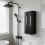 2PCS/Lot Shower Wall Mounted Liquid Dispenser For Shampoo-White 9